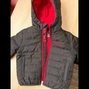 Nike Boys Infant Winter Coat - 12 month- NEW